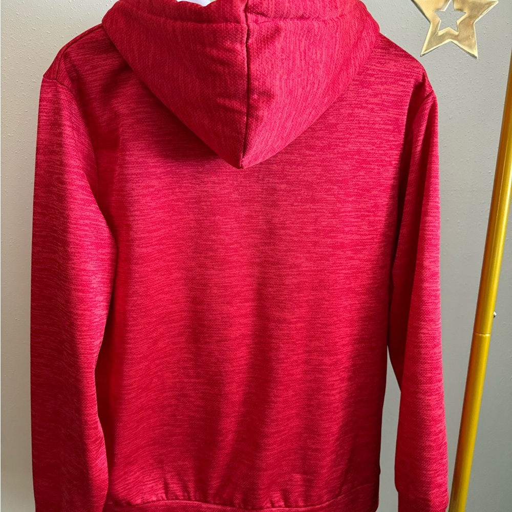 Colosseum Red Wisconsin Hoodie - Picture 4 of 5